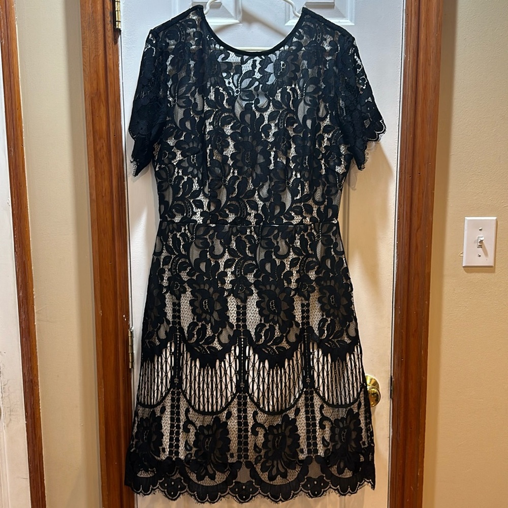 ▪️BLACK LACE DRESS